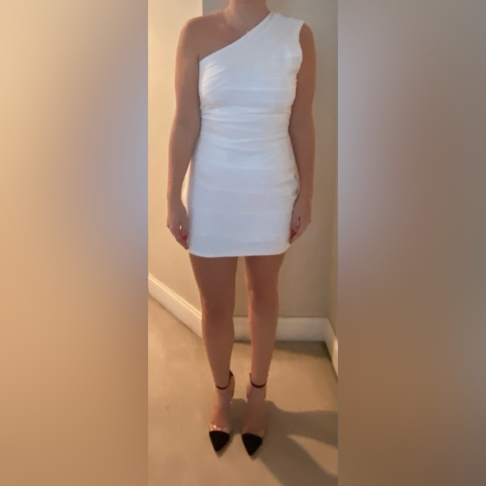 One shoulder dress